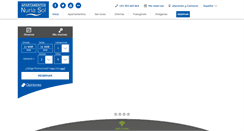 Desktop Screenshot of apartamentosnuriasol.com